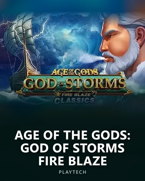 Age of the Gods: God of Storms Fire Blaze — Playtech