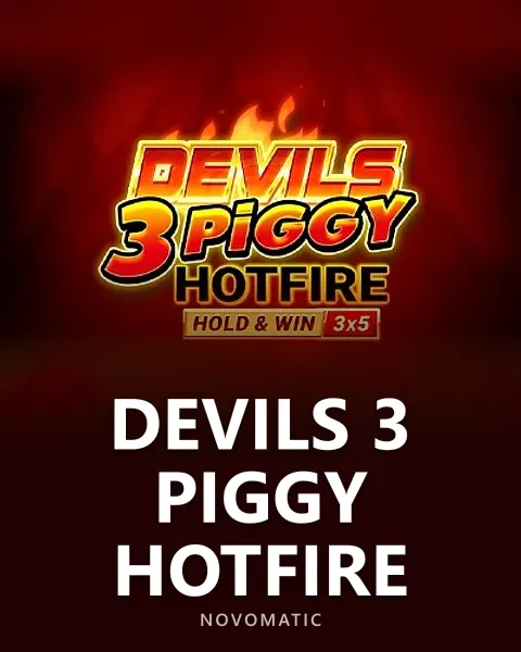 Devils 3 Piggy Hotfire — Novomatic